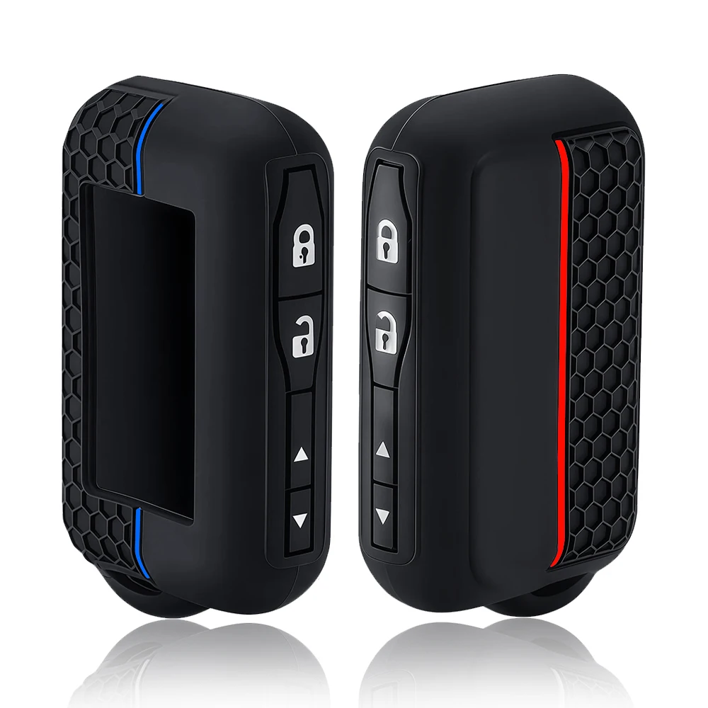 New Silicone Key Cover Suitable for Starline E90 E60 E91 E61 E63 E65 E85 E92 E95 E96 Car Anti-theft LCD Remote Control Case