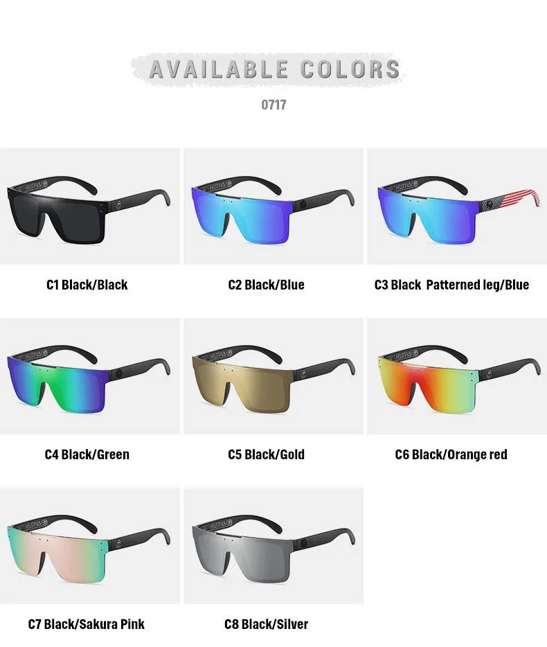 Lunettes de soleil polarisées avec film réel, lunettes de mode Wave, lunettes de cyclisme, sports de plein air, lunettes HW03, haute qualité, meilleures ventes