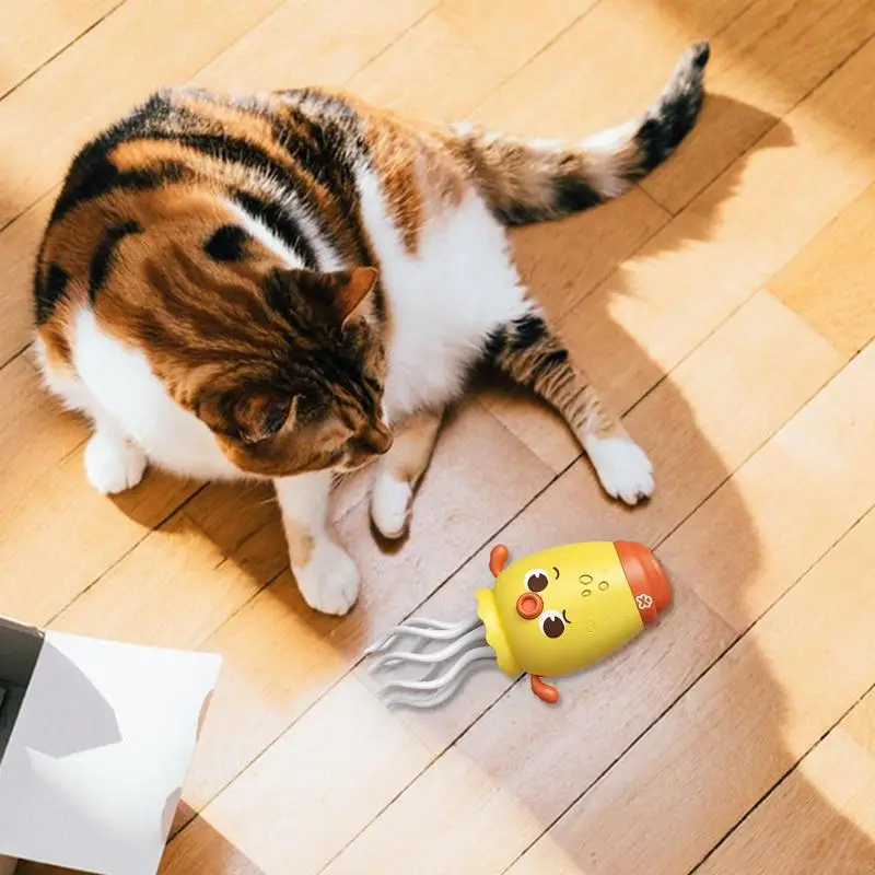 Electric Dancing Octopus Toy Obstacle Avoidance Sensor Octopus Interactive Musical Robot USB Rechargeable Electric Toys For