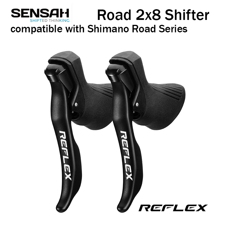 SENSAH EMPIRE pro SRX pro – kompletny zestaw komponentów do roweru szosowego, w tym dźwignia zmiany biegów i mechanizm przerzutki, 2x8/10/11/12 biegów, 1x11 biegów, z opcją montażu tylnej klatki