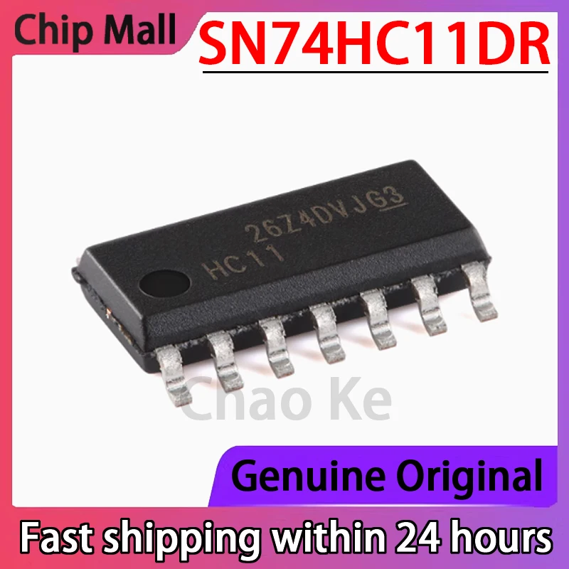 

10PCS Original Genuine SN74HC11DR SOIC-14 Three-way 3-input AND Gate Chip