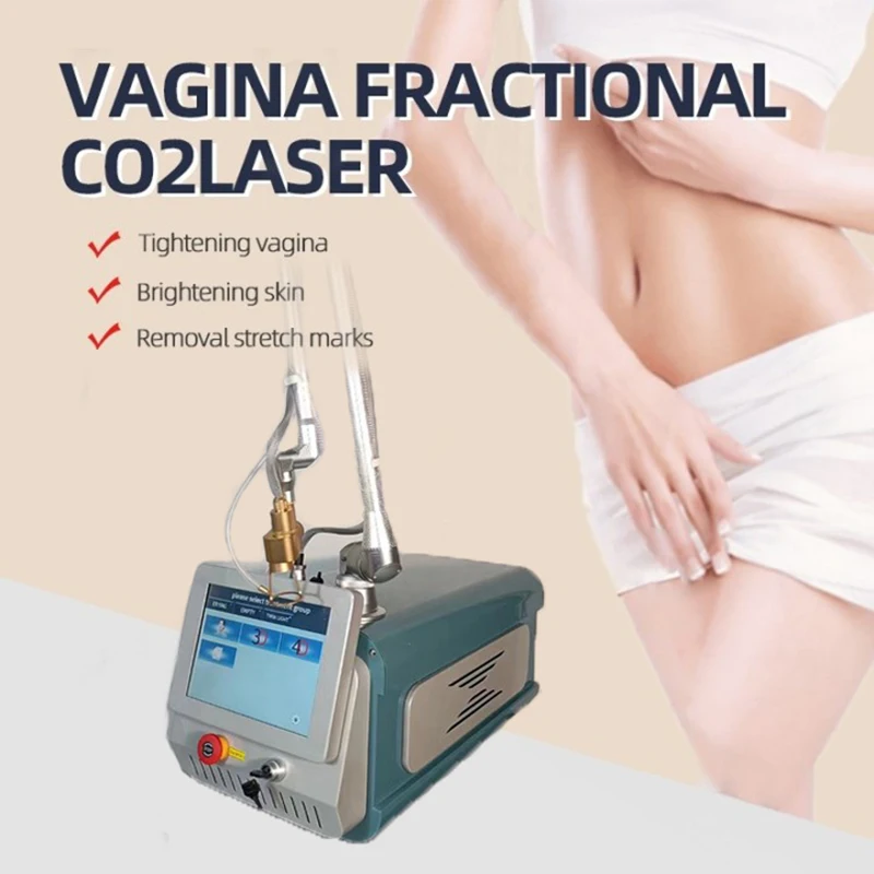 CO2FractionalLaserMachineProfessionalSkinRingiovanimento e rimozione delle cicatrici Trattamento sbiancante con lunghezza d'onda 10600 nmCertificato