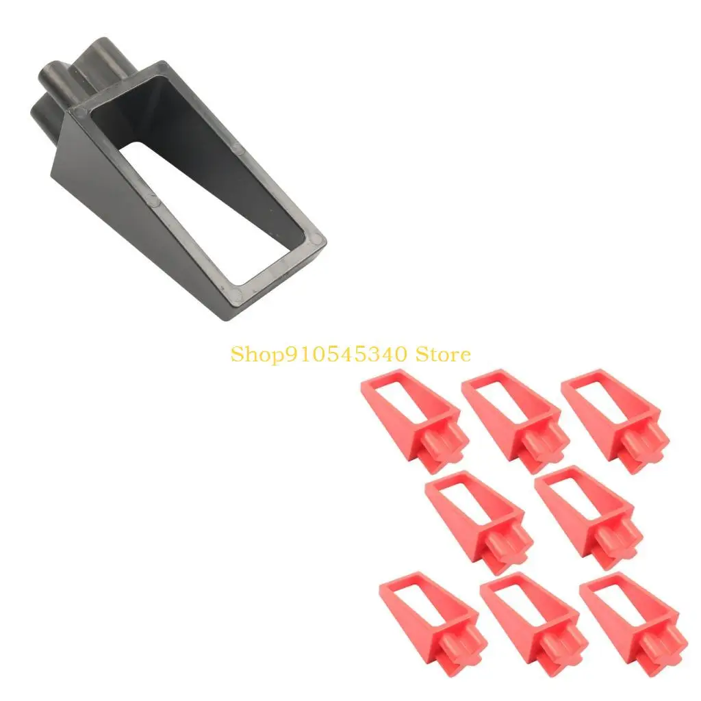 U2JA Pickup Bed Divider Accessories 8 Piece ABS Cargo Blocks for 2 Inch X Slot Truck Bed Storage and Cleaner Gear Separation