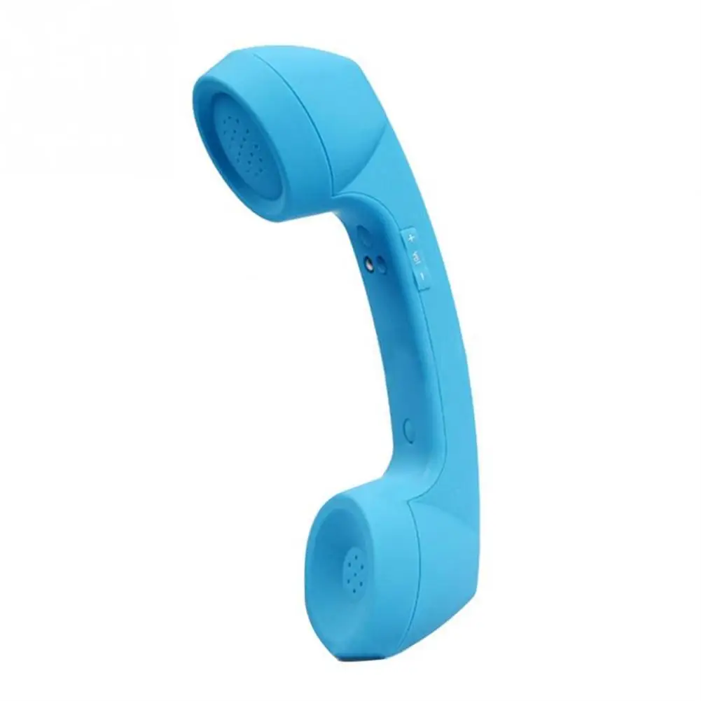 Wireless Bluetooth-compatible Retro Receiver Anti-radiation Telephone Handset External Microphone Call Accessories