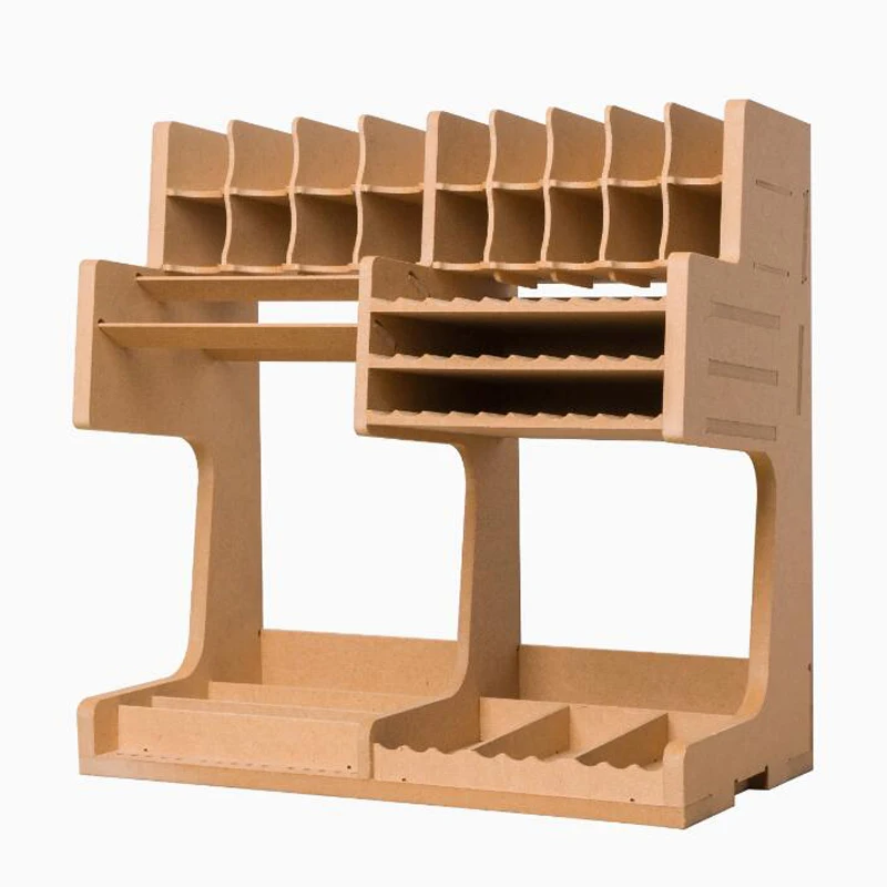 DIY model tool rack K1 model tool storage rack storage box wooden box hobby production