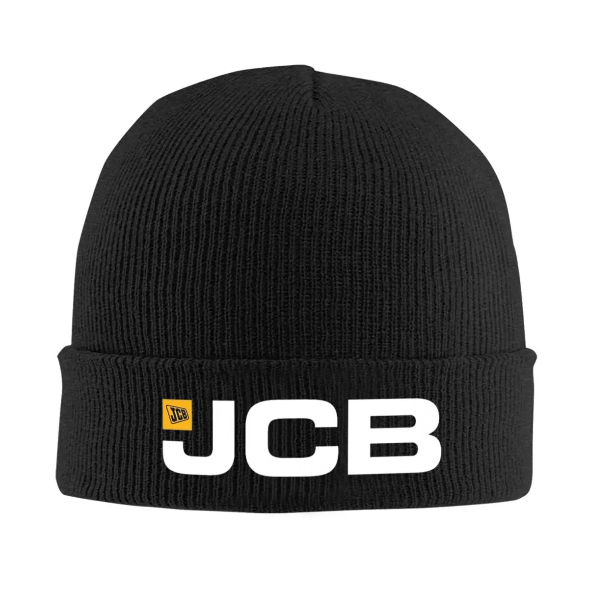 Patch Paper Agriculture JCB Knitted Hat Women's Men's Skullies Beanies Autumn Winter Hats Warm Melon Cap