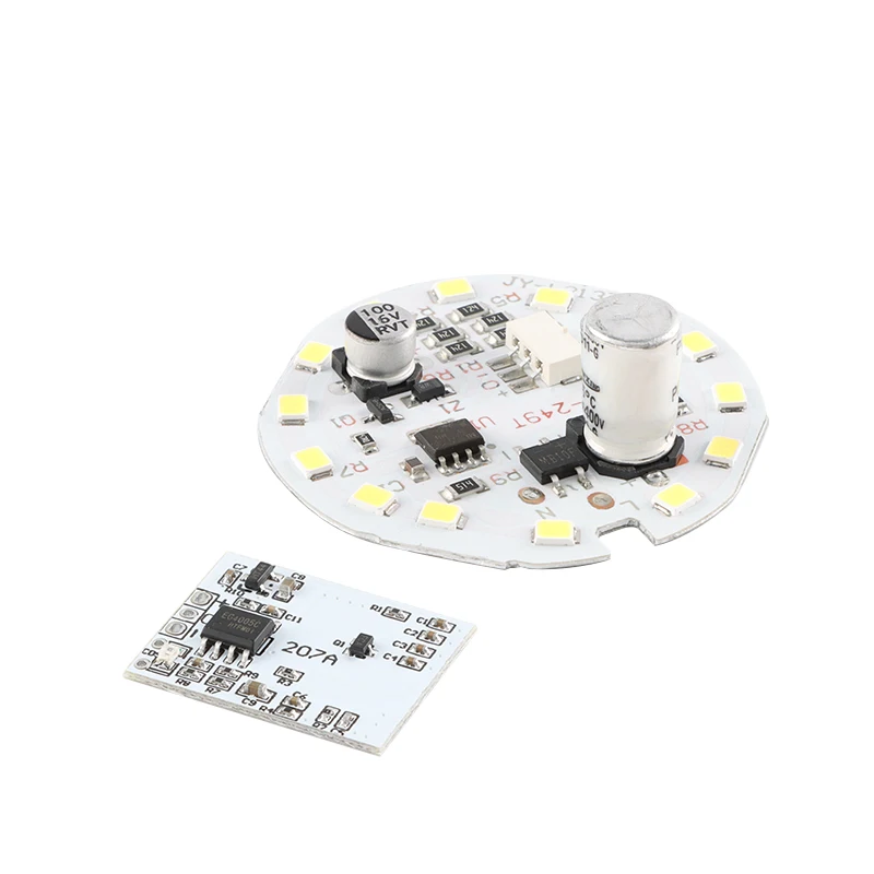 3W 5W 7W 9W 12W radar DOB integrated board, radar induction LED light source module, lamp core intelligent induction cont