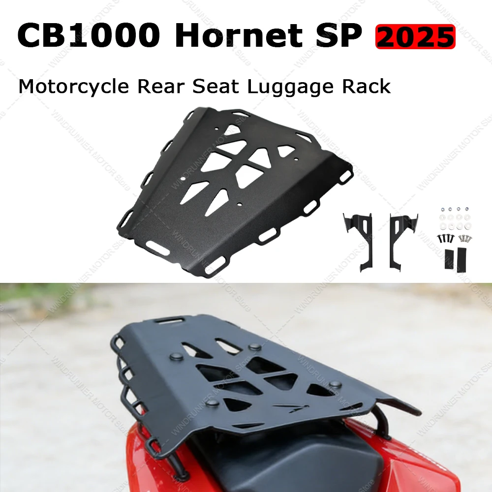 For CB1000 Hornet / SP 2025 Motorcycle Modification Rear Luggage Rack Seat Frame Tail Wing Rack Rear Seat Frame CB1000 Hornet sp