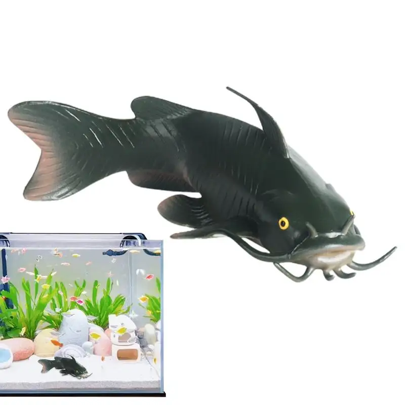 Artificial Catfish Model Kid's Simulated Catfish Model Educational Play Toy With Clear Texture For Collections Educational