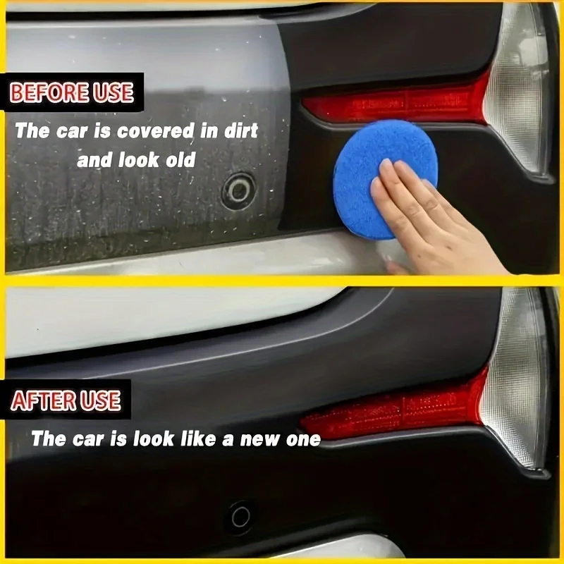 Car Care Cream - Restores dashboard and leather seats, enhances tire shine, makes plastics crystal clear - Car Detailing