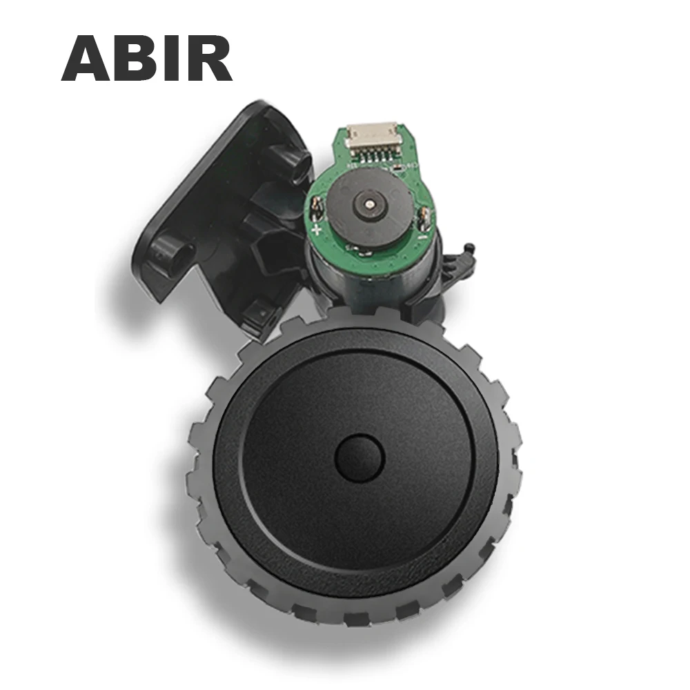 Left Wheel with Motor for Robot Vacuum Cleaner ABIR X8,X6 , Includes Left Wheel 1pc