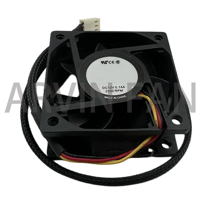 

Brand New Original CoolAge 6025 6CM 60x60x25mm 12V 0.14A Cpu Cooler Super Silent Cooling Fan