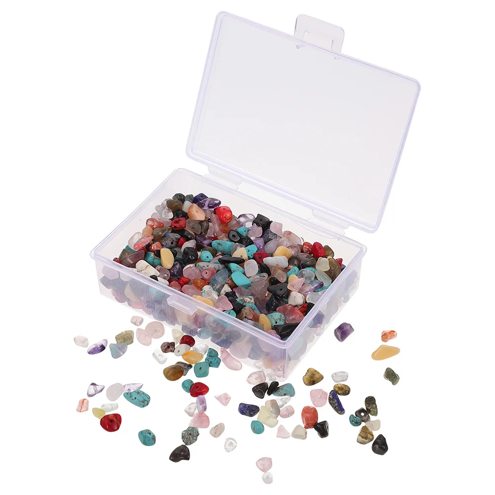 

1 Box Irregular Natural Stone Beads Diy Jewelry Making Crushed Stones Bracelets Necklaces Crafts Spacer Loose Beads Gift