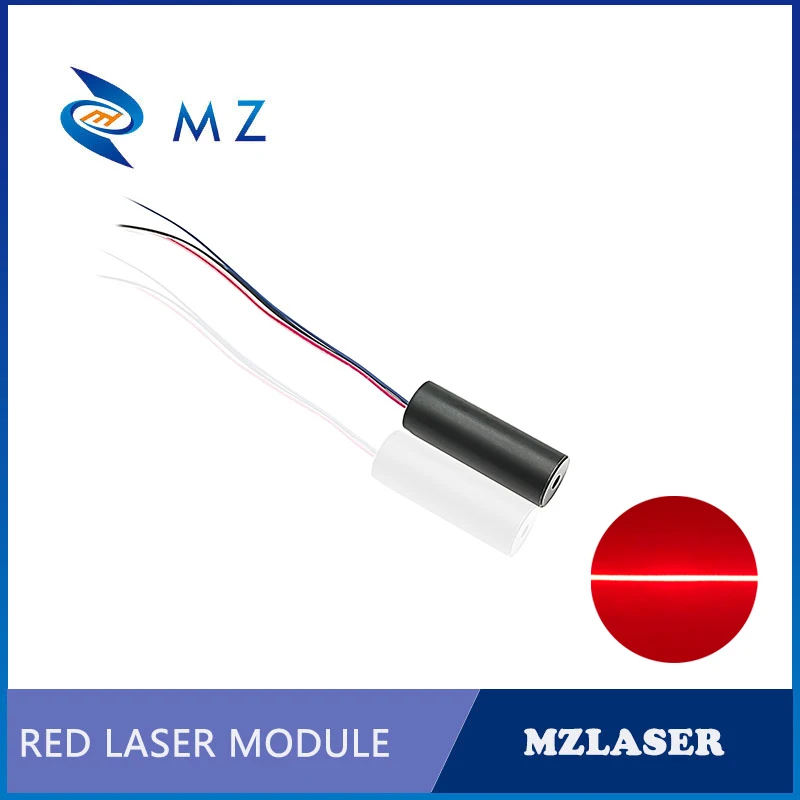 Red Line Laser Diode Module 650nm D14mm TTL PWM 5V Industrial Grade 50mw 100mw 200mW for Maze Game Positioning