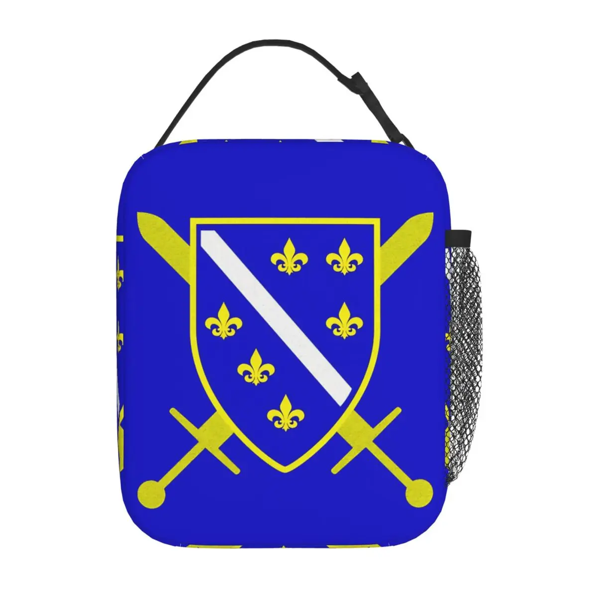 Bosnia Insulated Lunch Bag Cooler Bag  Meal Container Army of the Republic of Bosnia Portable Tote Lunch Box