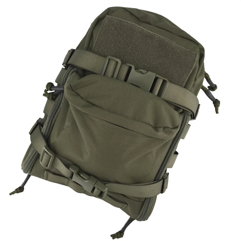 

Tactical Molle Backpack Airsoft EDC Mini Hydration Pouch Assault Vest 500D Water Bag Gear Outdoor Hunting Camping Accessories
