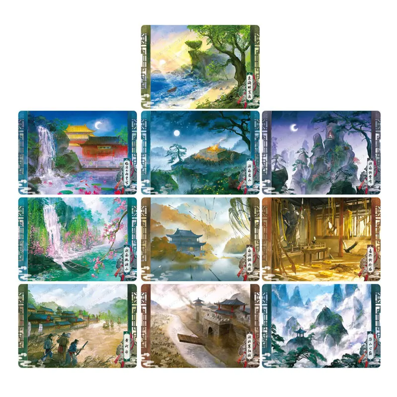 KAYOU The Legend of The Condor Heroes Series 2 GJ(021-040)/MJ(011-020) بطاقة طلب أصلية واحدة من Jin Yong