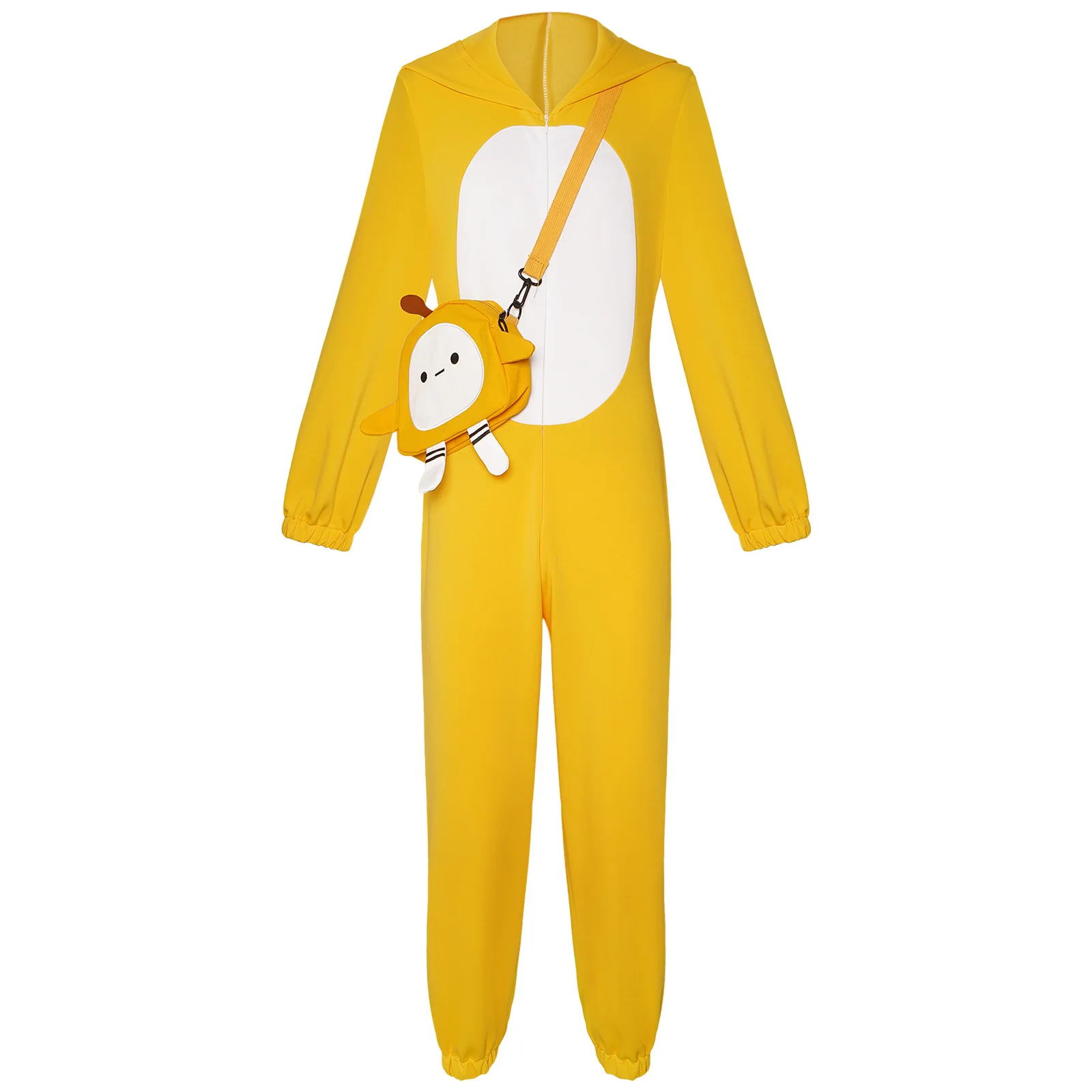 

Egg Little Yellow's Best Friend COS Костюм Полный плюшевый боди + капюшон Все необходимое для Хэллоуина/Comic-Con/Вечеринки