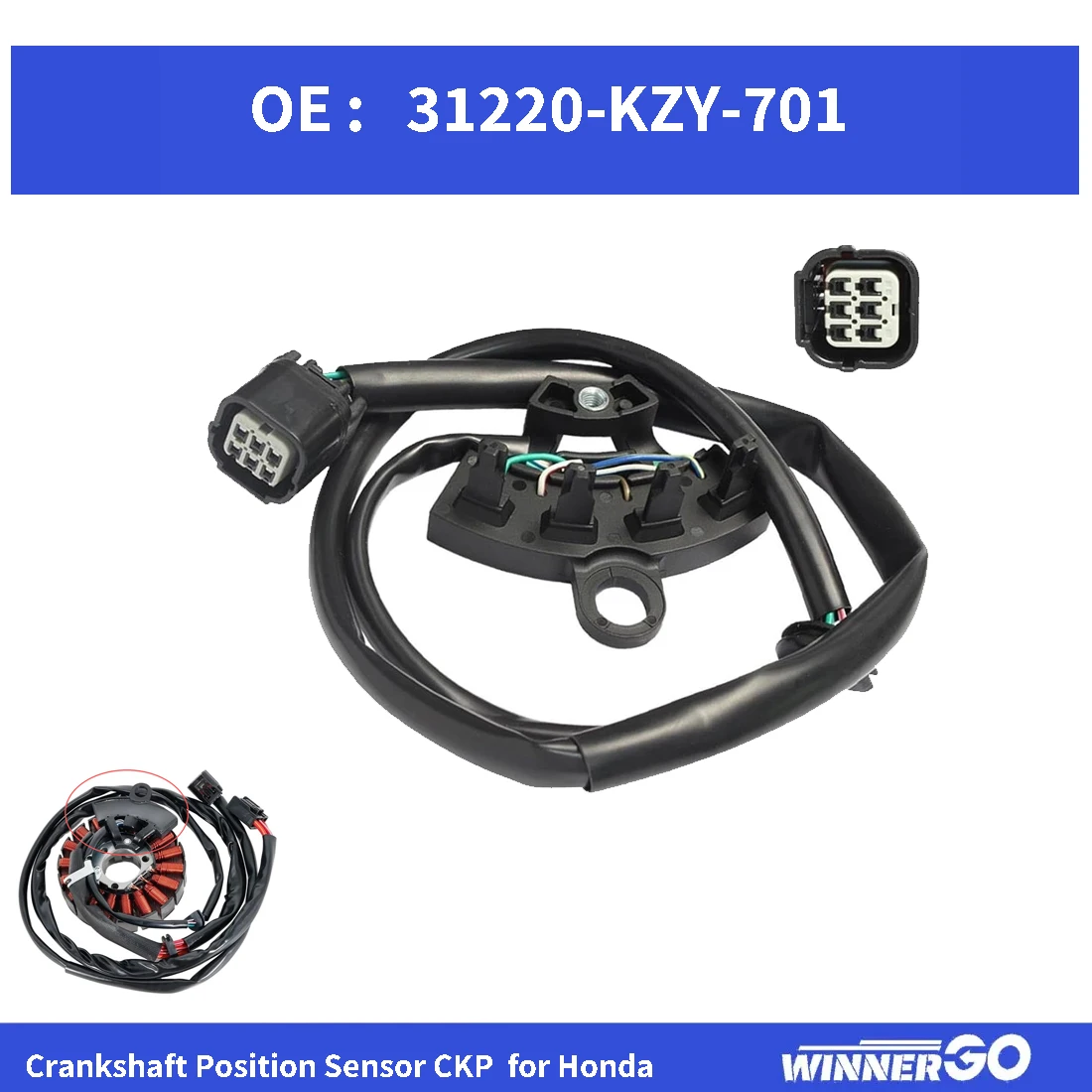 Crankshaft Position Sensor CKP 31220-KZY-701 for Honda PCX 150 SH 2013-2020 VARIO 125 CLICK 125i AIR BLADE 125 WW150