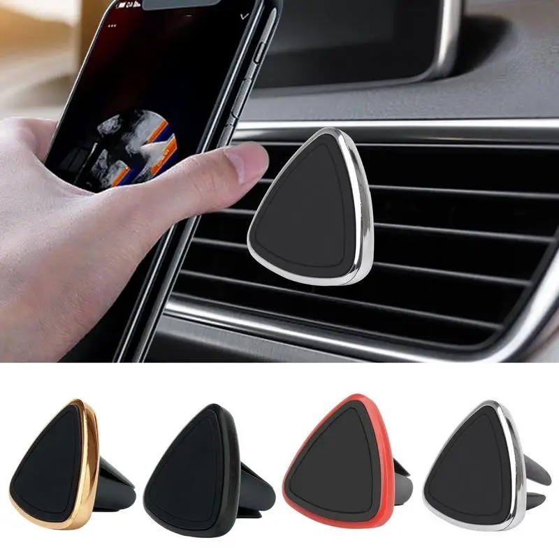 

Magnetic Phone Holder In Car GPS Air Vent Mount Magnet Stand Car Mobile Phone Holder Car Accessories Interior Car Magnet Sticker