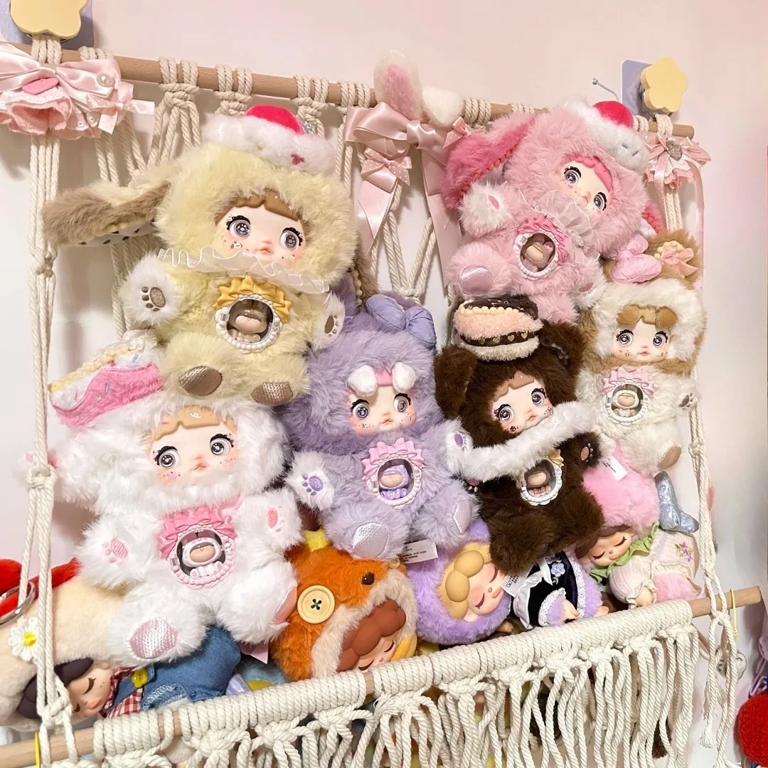 

Nommi V7 One Bite Sweetheart series plush blind box cute action figure mystery box cute doll pendant doll surprise bag gift toy