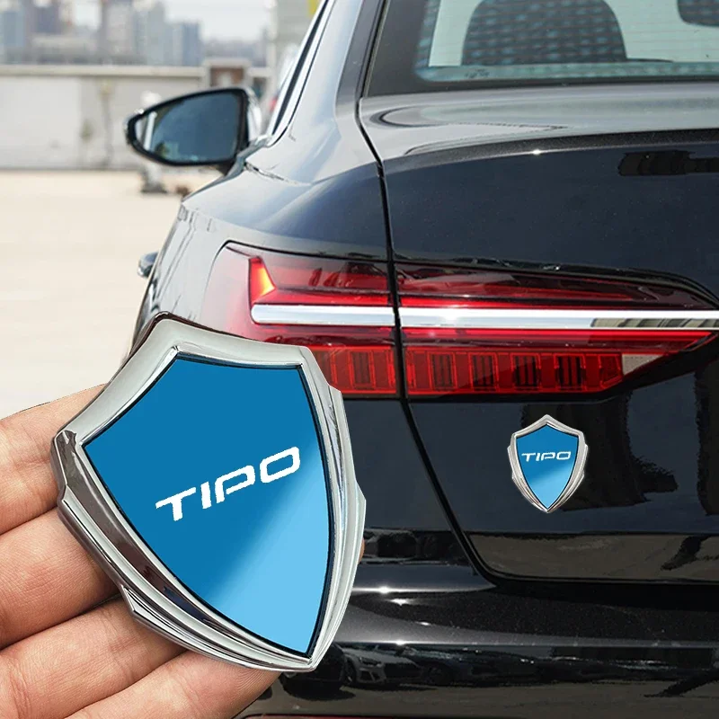 

car stickers 3D metal accsesories auto accessory for For FIAT TIPO
