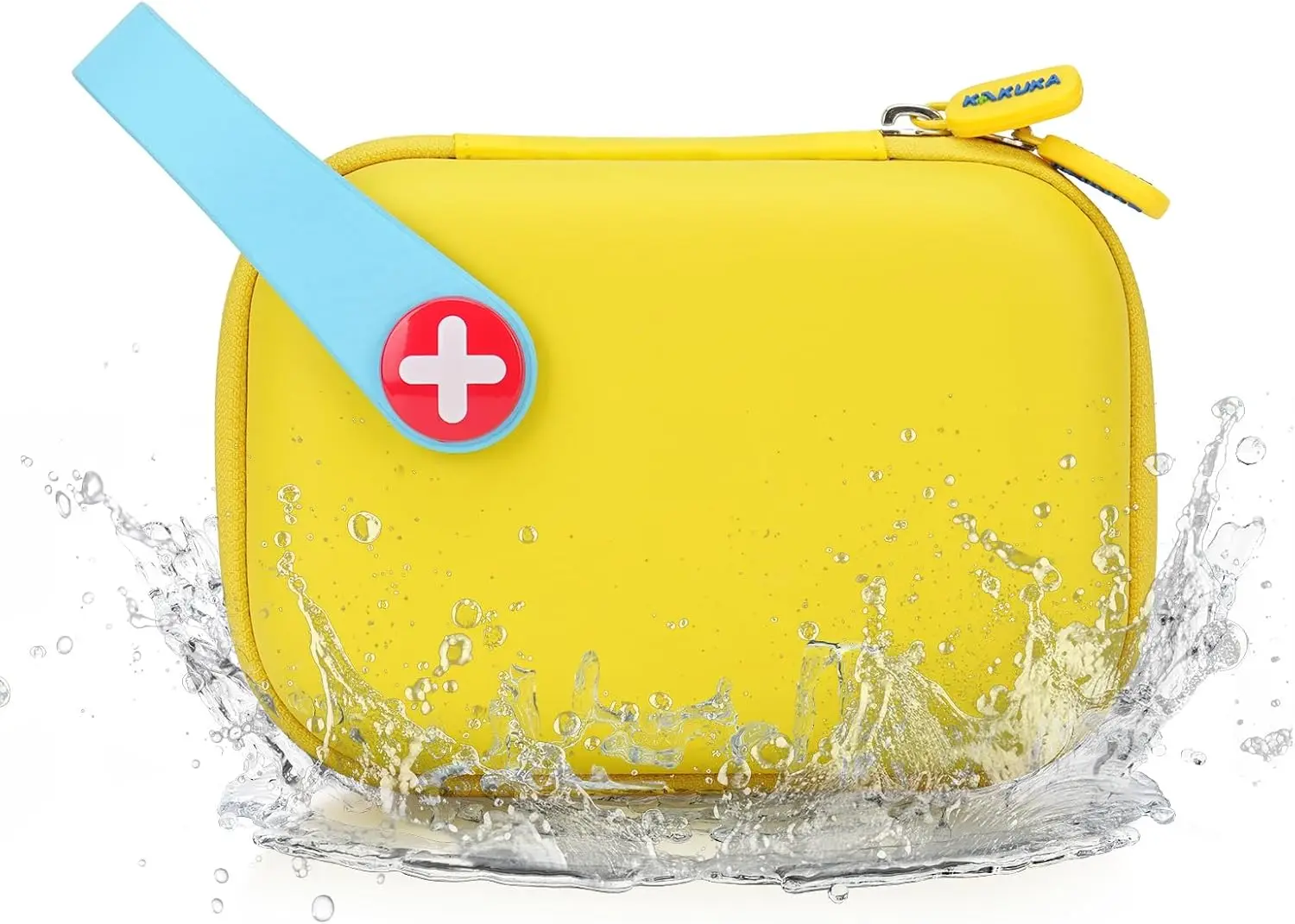 

113-Piece Mini First Aid Kit, Water-Resistant Hard Case for Car, Home & Travel - TSA Approved
