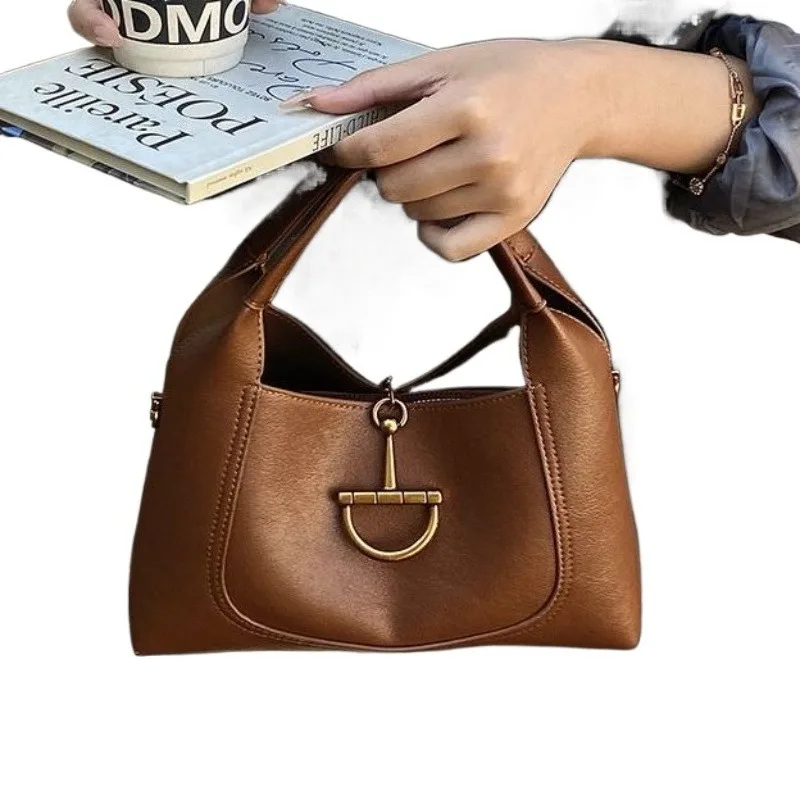 

Korean Niche Messenger Bag New Daily Commute Handbag Popular Foreign Style Go Shopping Bucket Bag Temperament Women's Handbags