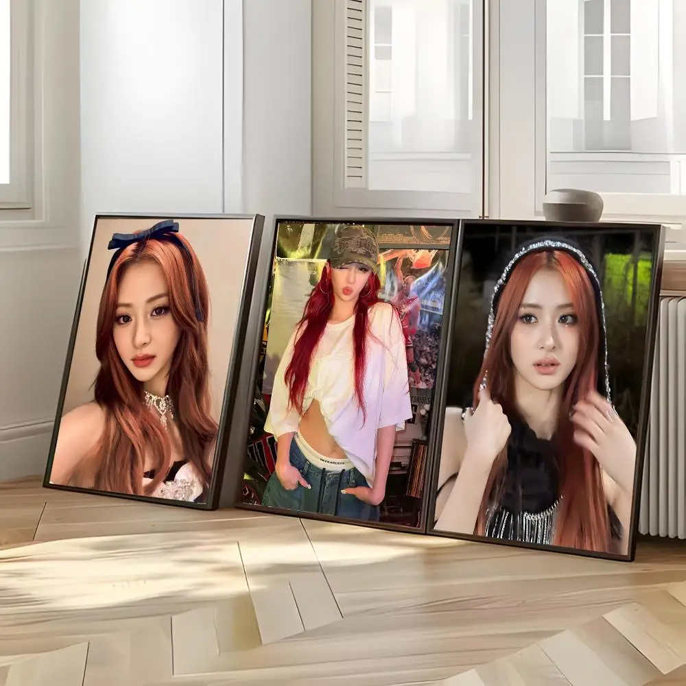 Dynamic Musician H-Huh Yunjin Poster Distinct Home Decor Concepts Chic Indoor Art Pieces