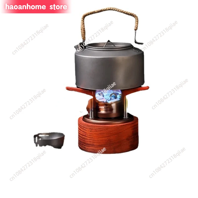 Portable Alcohol Stove, Boiling Water