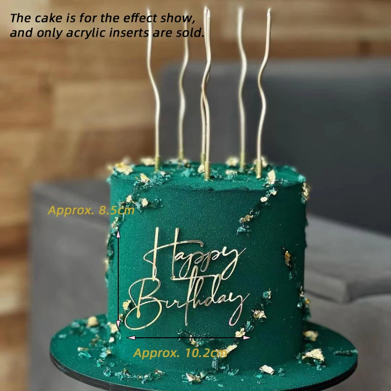 Oh Baby-Acryl-Kuchenaufsatz, alles Gute zum Geburtstag, Partydekoration, Junge oder Mädchen, Geschlecht offenbaren, Dessert-Dekor 1 Stück/3 Stück/5 Stück – Detail 21