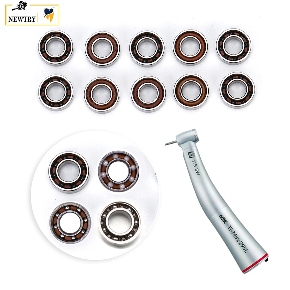 5/20Pcs NSK High Speed Dental Handpiece Bearing SR144 2.38mm Dentistry Lab Air Turbine Torque Motor Device Ceramic Balls Bearing