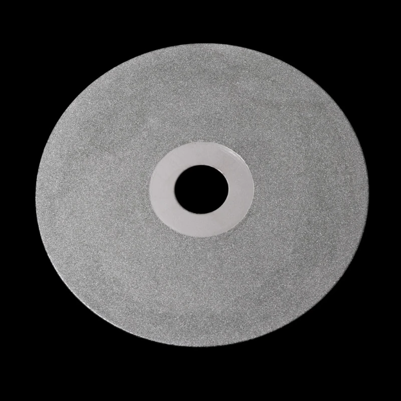 4" 100mm 80-2000# Diamond Coated Flat Lap Wheel Lapidary Polishing Grinding Disc