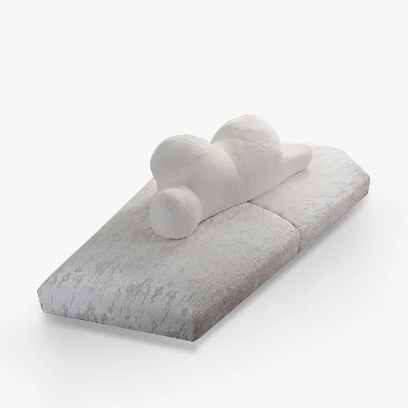 Polar bear Italian minimalist Internet celebrity designer creative big white bear styling cotton