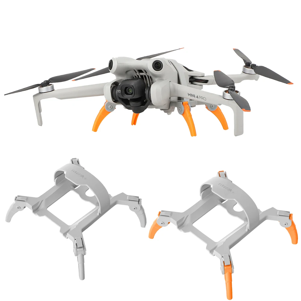 

For DJI Mini 4 Pro Drone Landing Gear Support Leg Gimbal Camera Lens Heighten Anti-collision Protect Bracket Drone Accessories