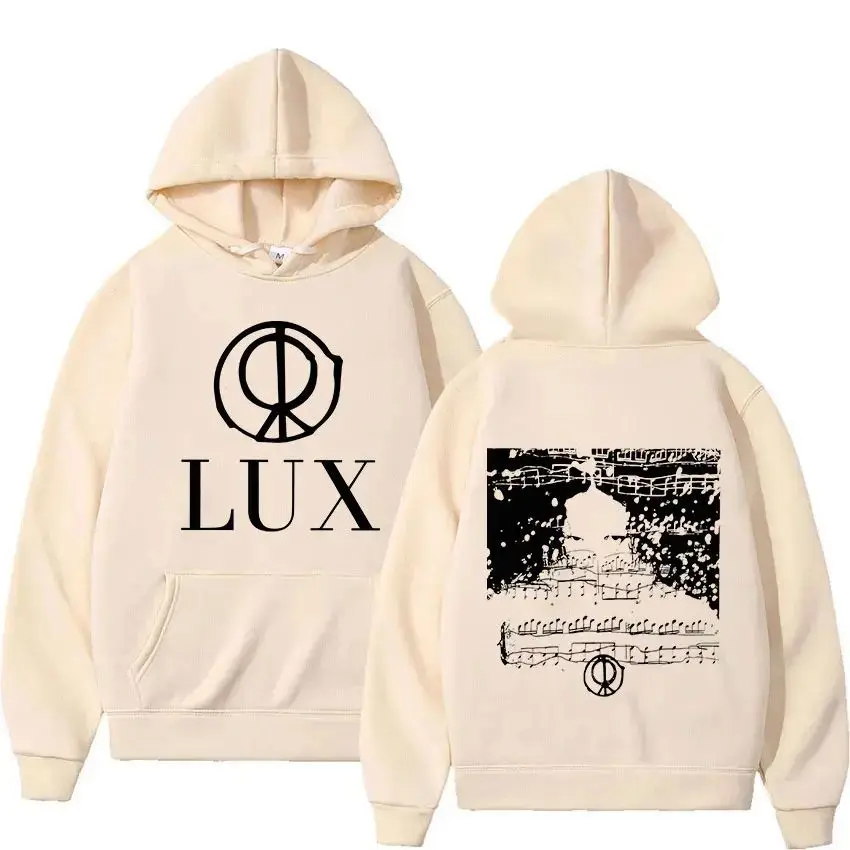 الهيب هوب الملابس القوطية موضة البلوز مغني الراب Rosalia ألبوم جديد 2025 هوديي الرجال النساء الرجعية المتضخم كم طويل بلايز هودي #2