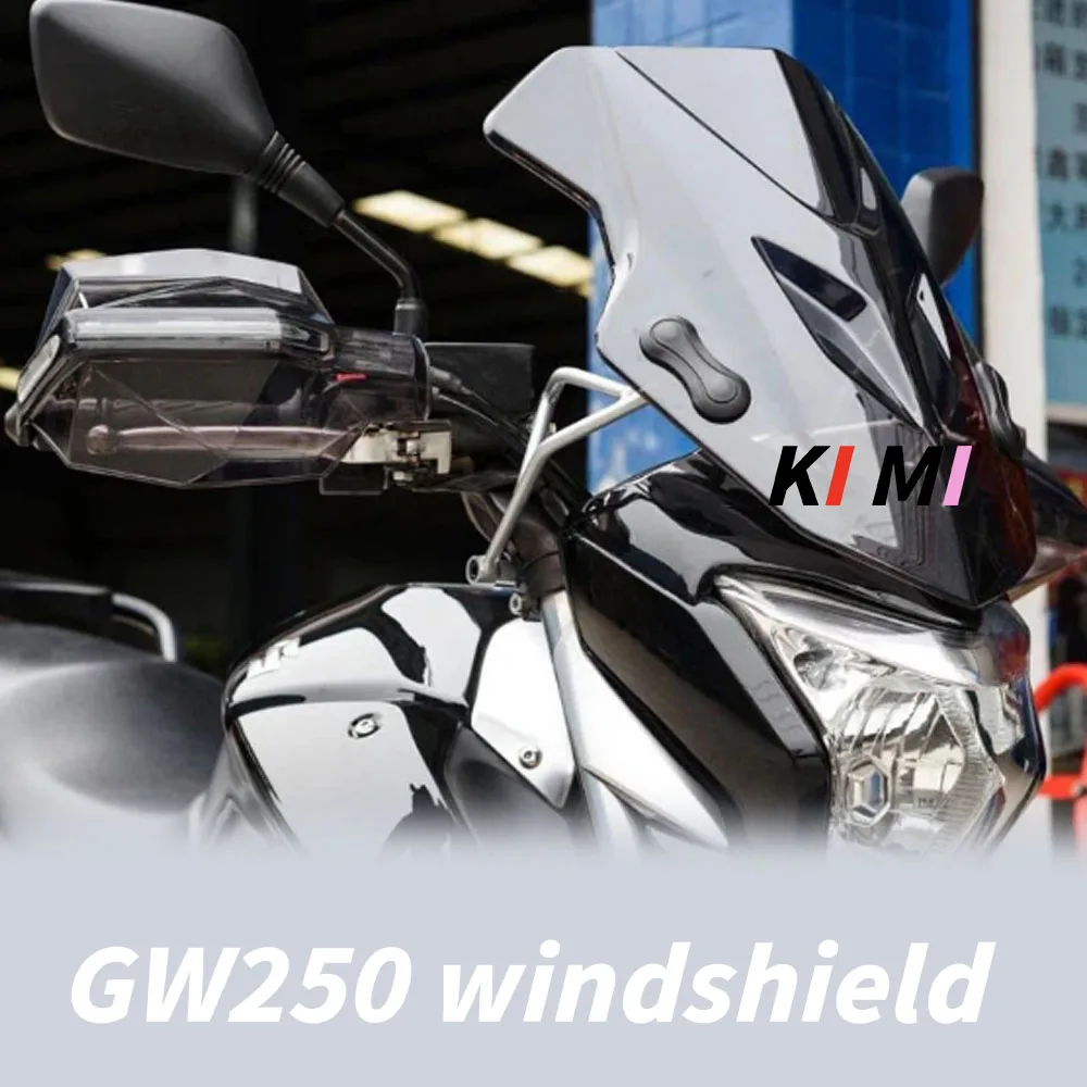 For GW250 WG250 Gw 250 Voor Motorfiets Voorruit Voorruit Screen Wind Shield Deflector Protecto