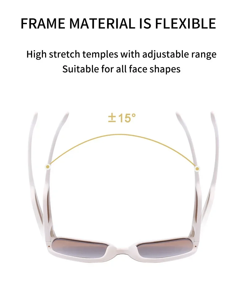 Hochklappbare polarisierte Sonnenbrille, multifunktionale Sonnenschutz-Sonnenbrille, Outdoor-Camping-/Angelbrille für Damen und Herren – Detail 7