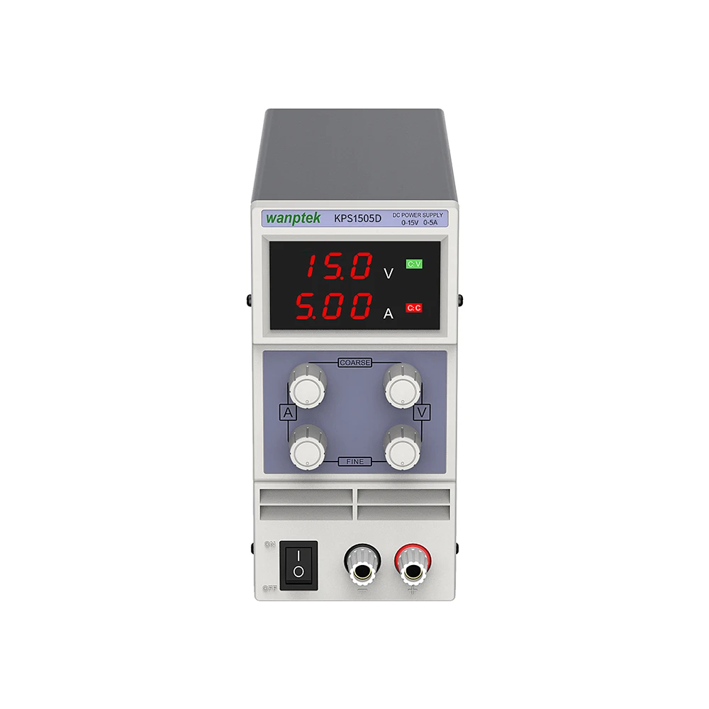 15V 5A DC Regulated Power High Precision Adjustable Supply Switch Power Supply Maintenance Protection Function KPS1505D