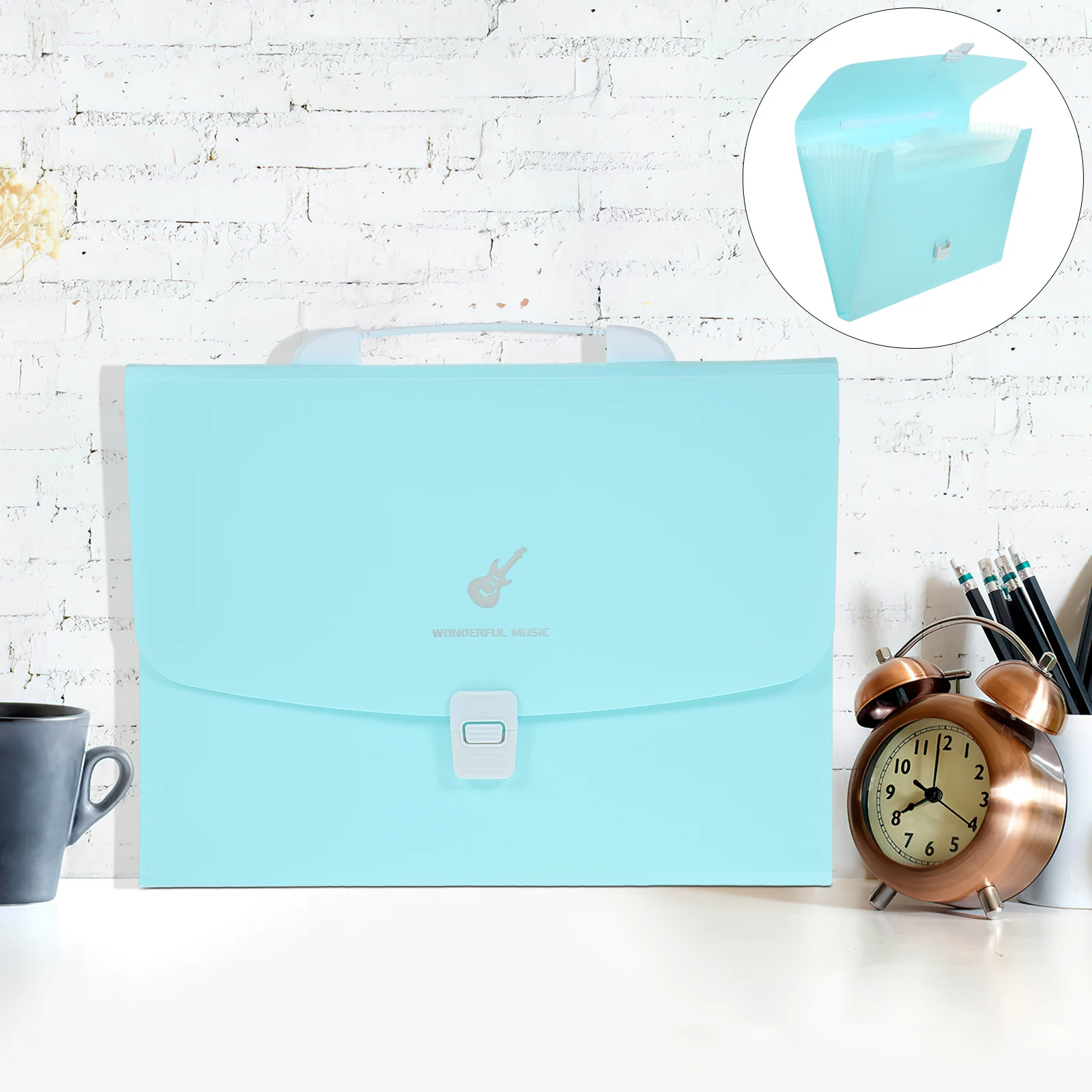 

Folder Storage Tool Expandable File Folders for Documents High Capacity Portable Pp Expanding Organizer