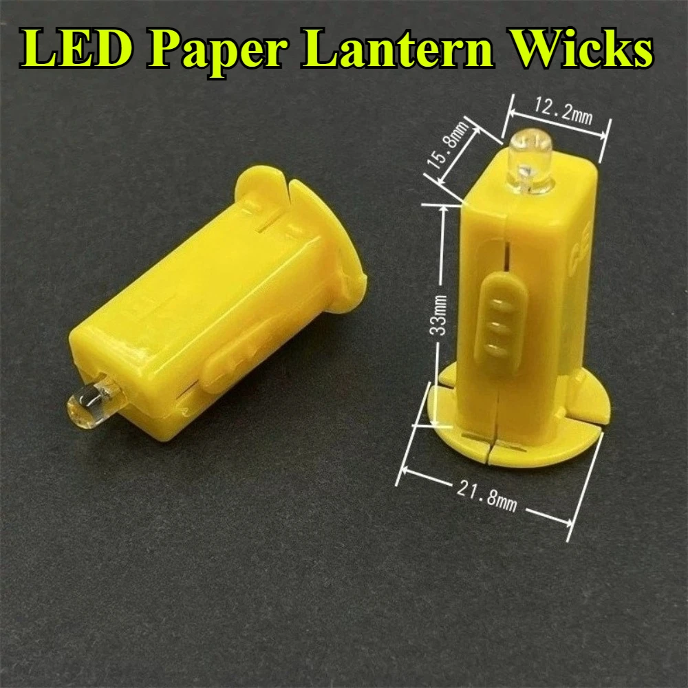 LED Paper Lantern Wicks Balloons LED Light Electronic Battery Operated Miniature Lights Wedding Birthday Party Decoration