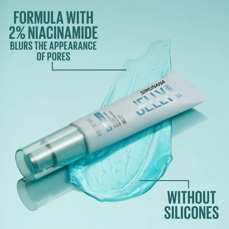 Pore-Blurring Makeup Primer 30ml – Instantly Smooths & Mattifies, Extends Foundation Wear, Hydrating Gel Base