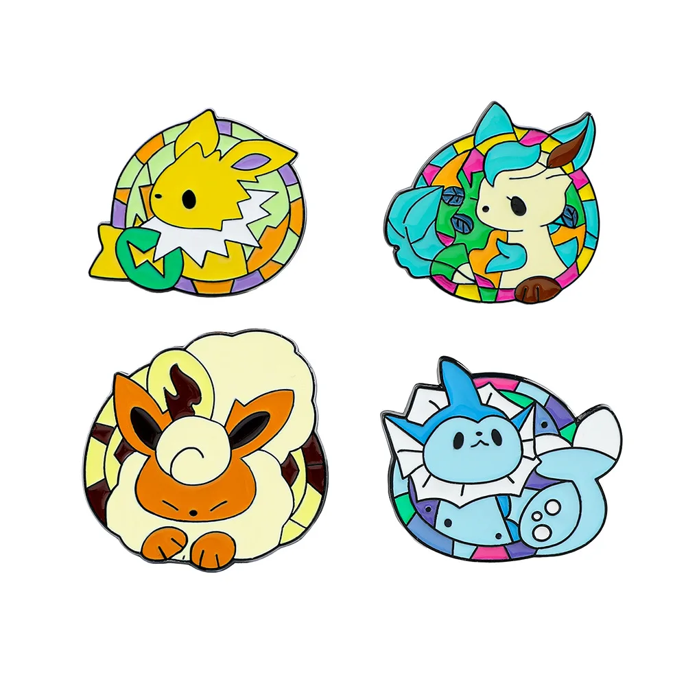 Anime Character Brooch Funny Cute Elf Metal Badge Jewelry Clothing Backpack Accessories Gift for Friend