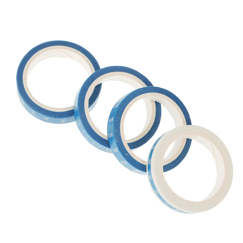 4 Rollen dekoratives Washi Tape Büroplaner Tape Masking Tape für Zeitmanagement Scrapbooking Diy Handwerk Journaling Supplies