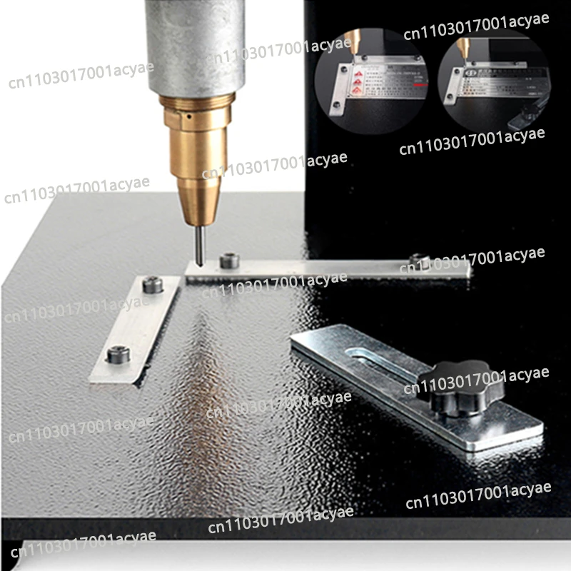190x120mm Touch Screen Pneumatic Marking Machine – Desktop/Hand-Held Electric-Pneumatic Marker for Cylinders
