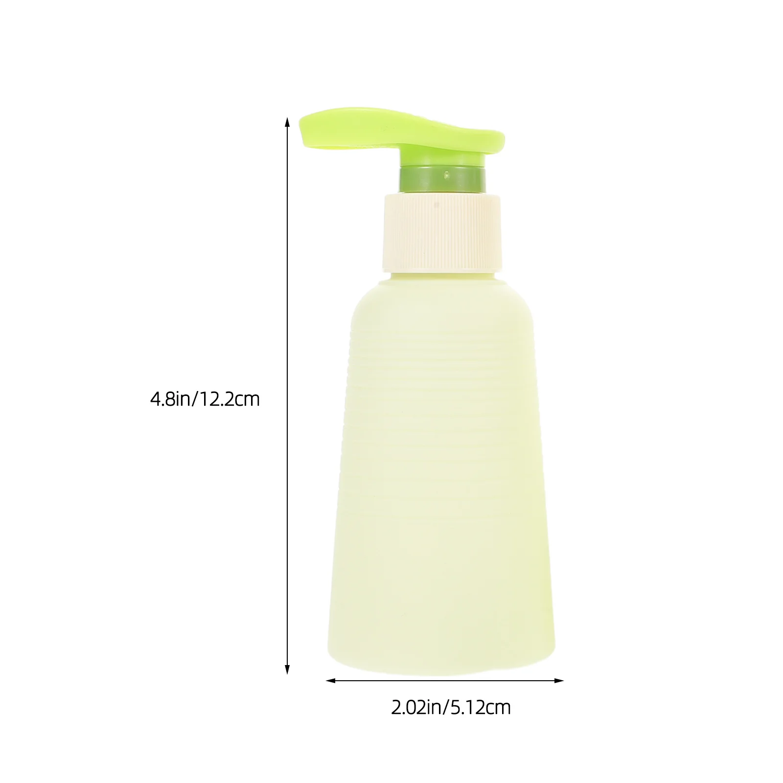10pcs Travel Lotion Containers 100Ml Avocado Green Refillable Airless Pump Bottles Leakproof For Shampoo Body Wash Portable