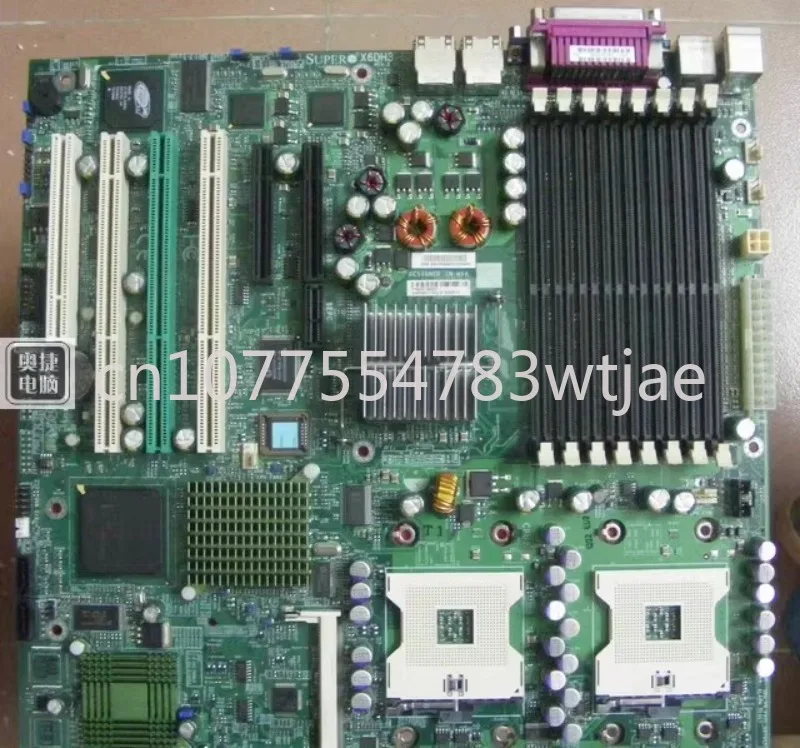 The X6DH3-G2 supports 8-port SAS server The mainboard supports RAID dual-channel 604