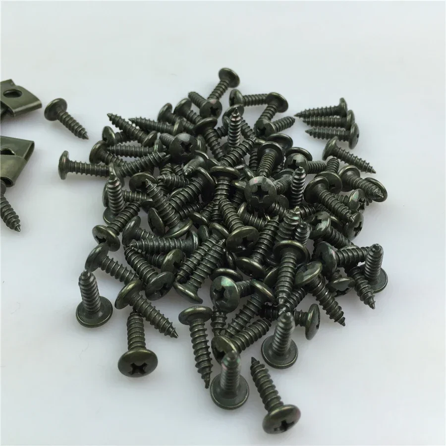 STARPAD For Motorcycle Electric Vehicles Plastic Parts Mounting Screws Self Tapping Screws Clip Iron Plate 4.8 * 16 Clip