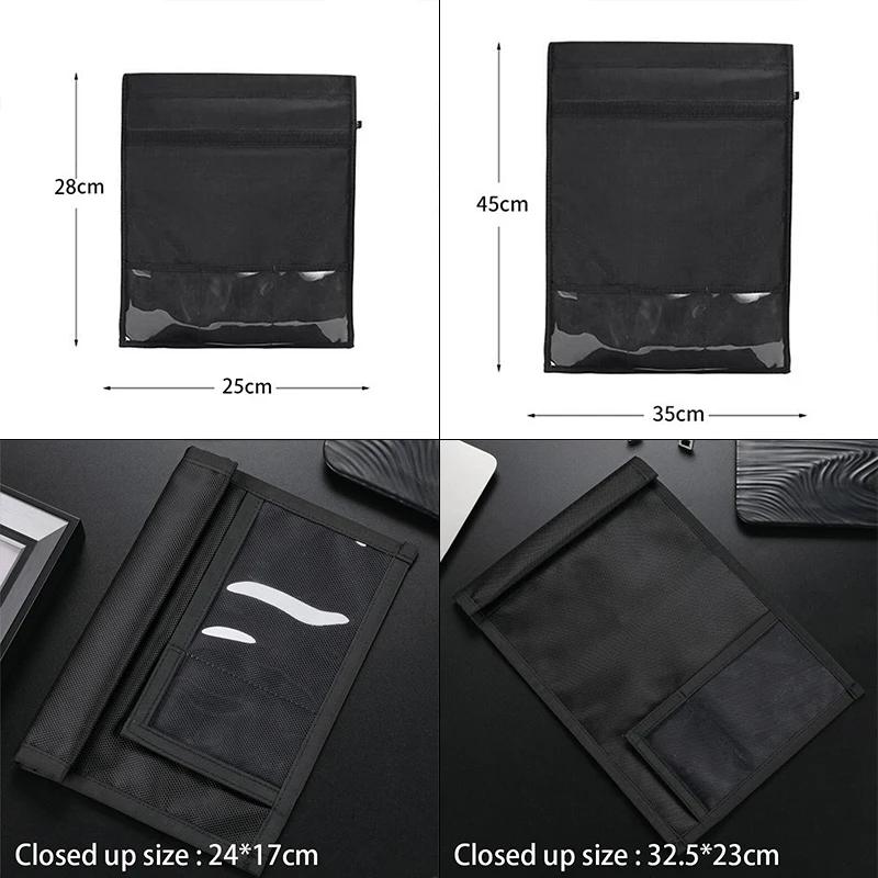 Faraday Notebook Signal Shielding Bag Rfid Anti-Theft Brush Cell Phone Radiation Signal Blocking Bag Antitracking Pouch