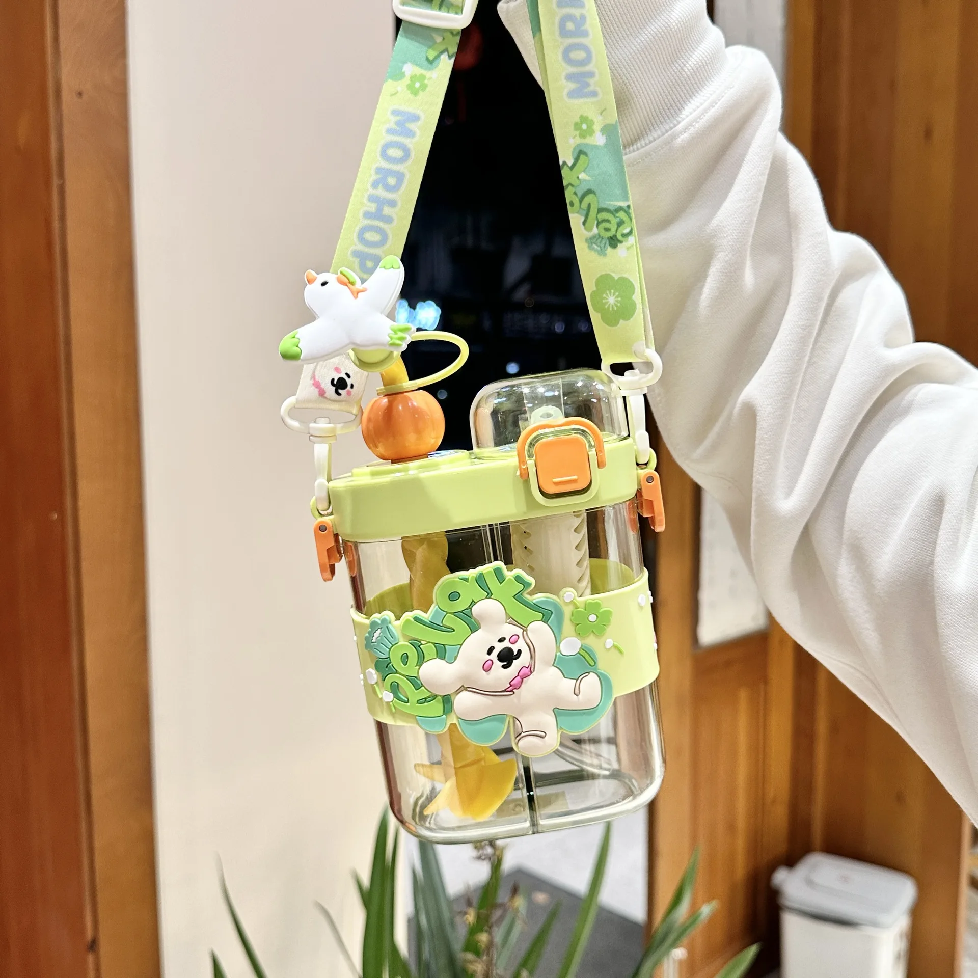 Kids Double Drink Cup Large Capacity Kids Water Bottle for Travel, Picnic, Back to school,Sport Water Bottle Outdoor